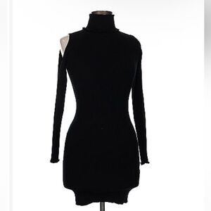 Zara Black Turtleneck Dress